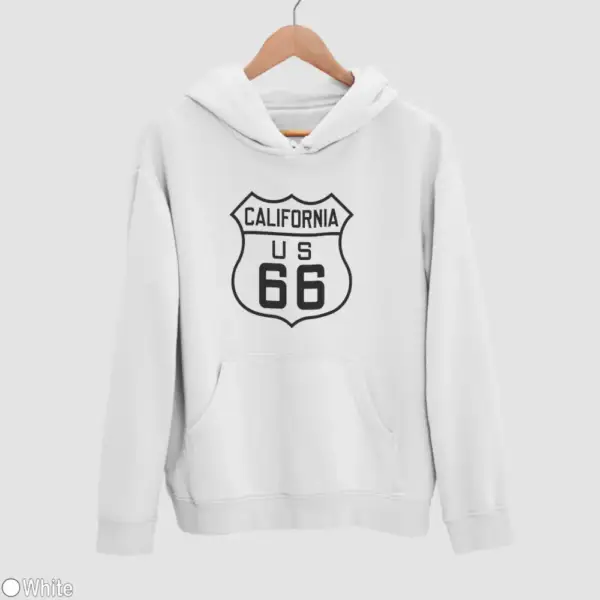 US 66 California Men's Hoodie - Image 18