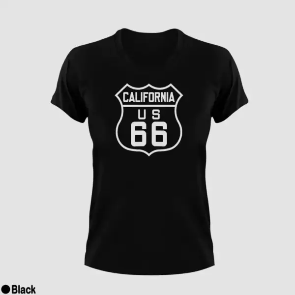US 66 California Women's T-Shirt - Image 3