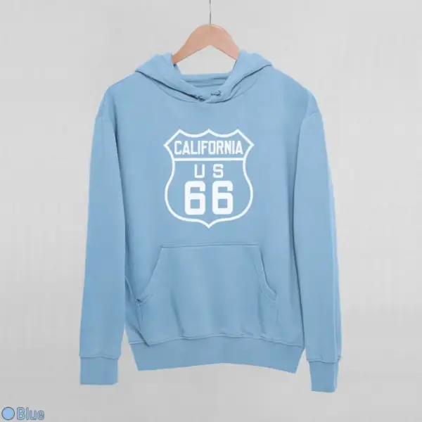 US 66 California Women's Hoodie