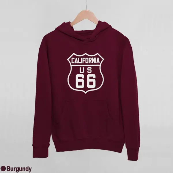 US 66 California Women's Hoodie - Image 4