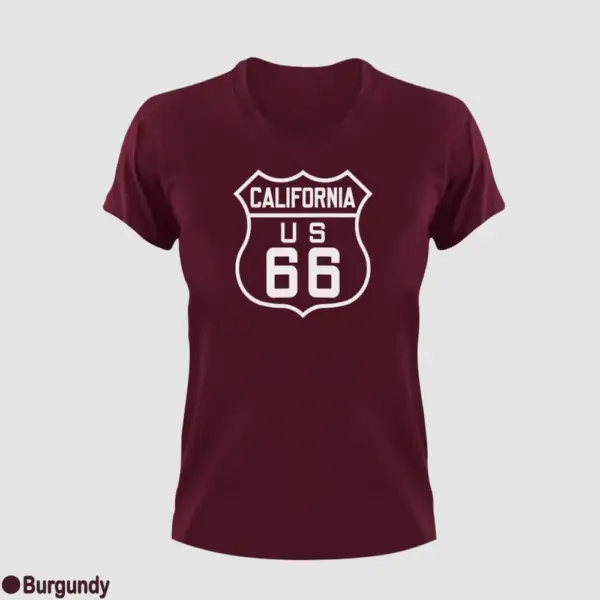 US 66 California Women's T-Shirt - Image 2