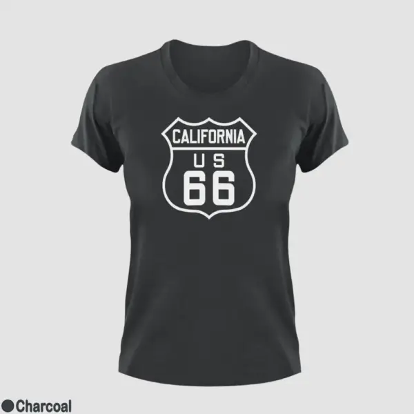 US 66 California Women's T-Shirt - Image 5