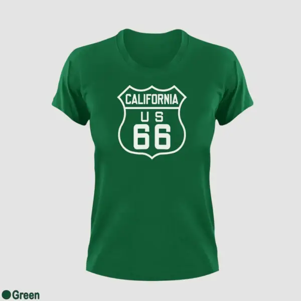 US 66 California Women's T-Shirt - Image 6