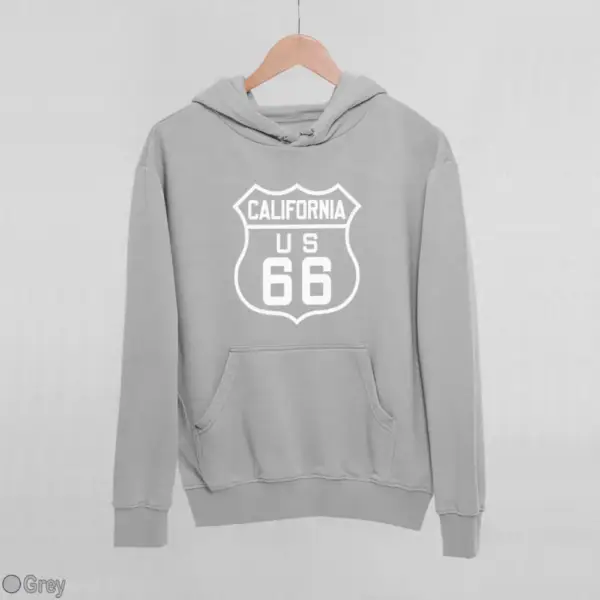 US 66 California Women's Hoodie - Image 8