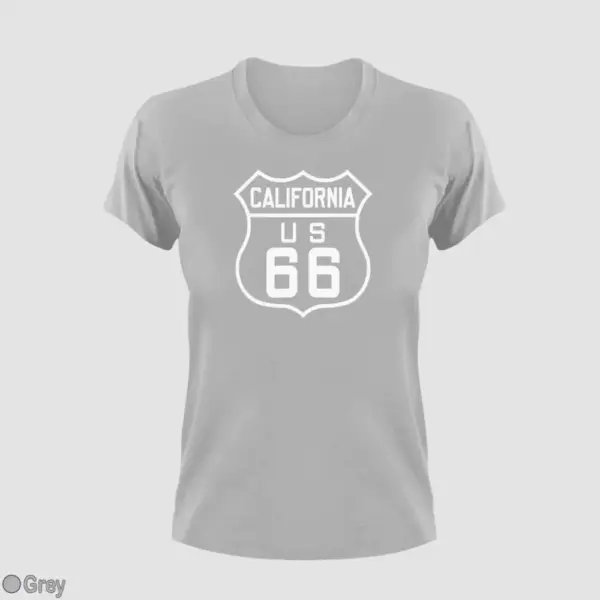 US 66 California Women's T-Shirt - Image 7