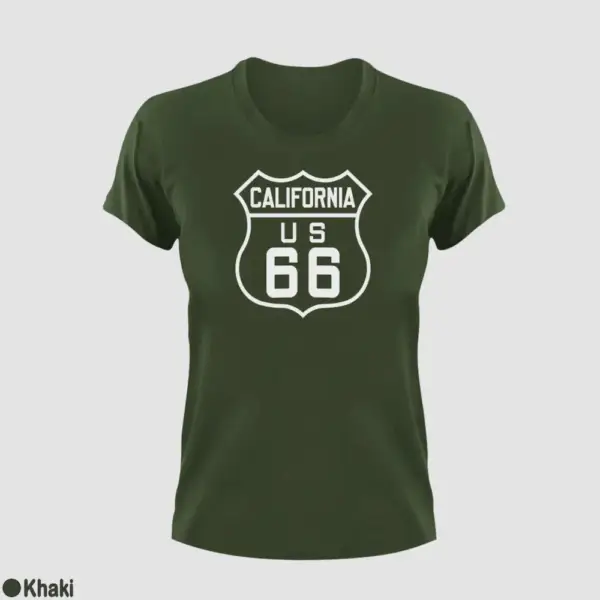 US 66 California Women's T-Shirt - Image 8