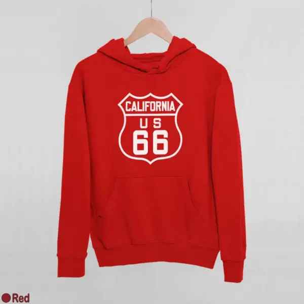 US 66 California Women's Hoodie - Image 16