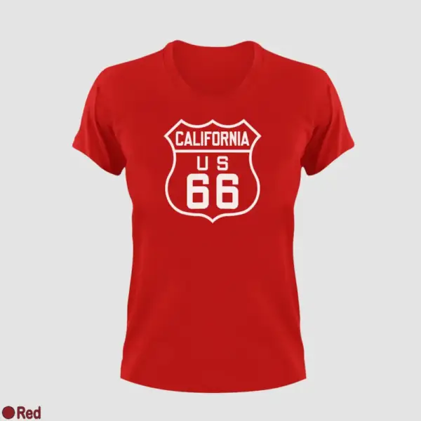 US 66 California Women's T-Shirt - Image 13