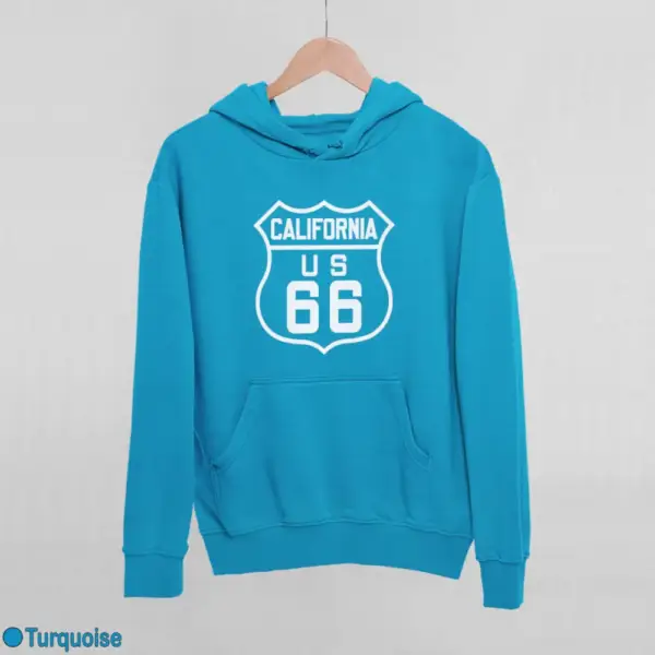 US 66 California Women's Hoodie - Image 17