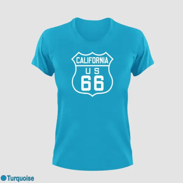 US 66 California Women's T-Shirt - Image 14