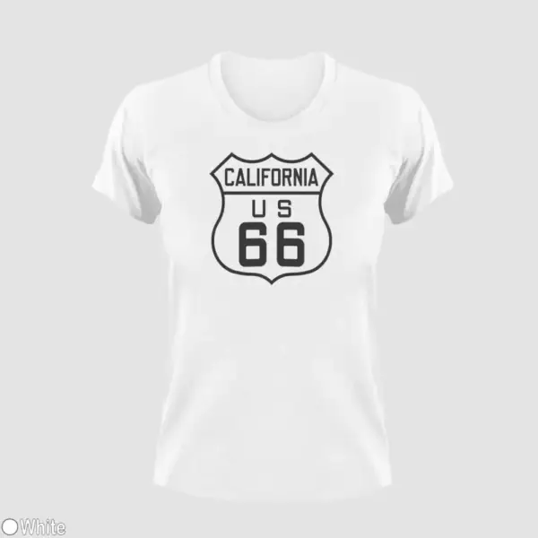 US 66 California Women's T-Shirt - Image 15