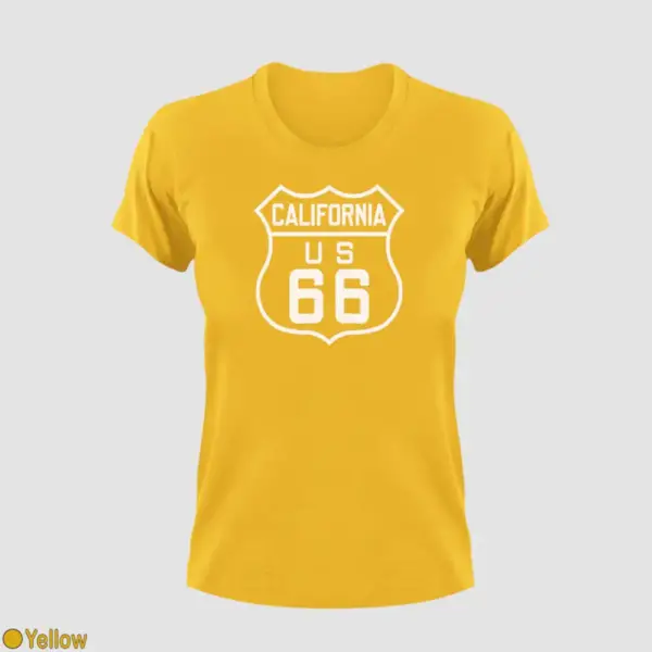 US 66 California Women's T-Shirt - Image 16