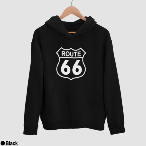 US Route 66 Men's Hoodie - Image 2