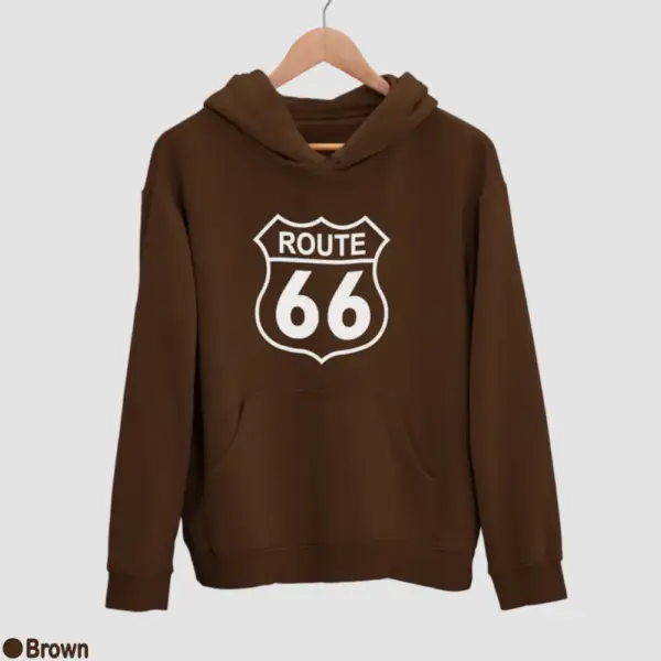 US Route 66 Men's Hoodie - Image 4