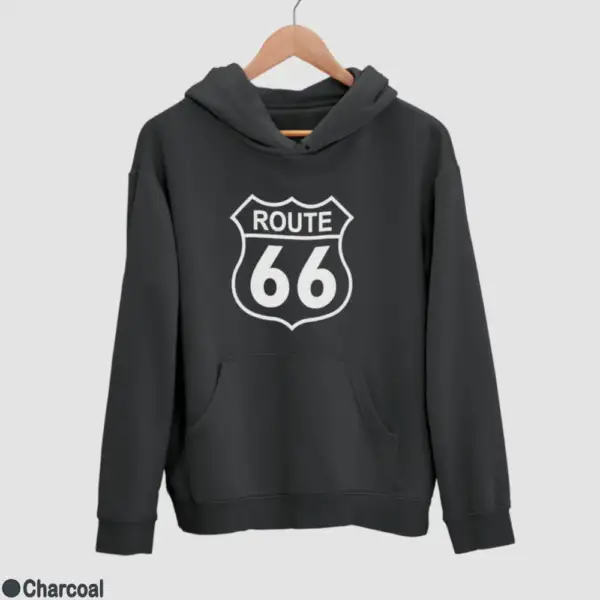 US Route 66 Men's Hoodie - Image 7