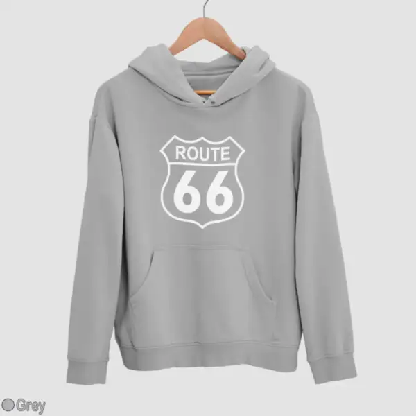 US Route 66 Men's Hoodie - Image 9