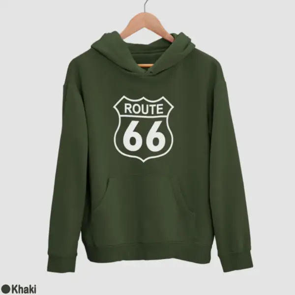 US Route 66 Men's Hoodie - Image 10