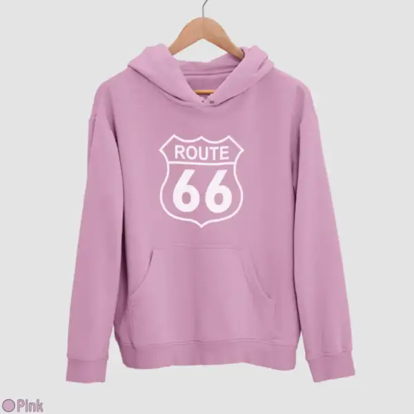 US Route 66 Men's Hoodie - Image 13