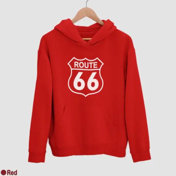US Route 66 Men's Hoodie - Image 16