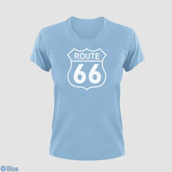 US Route 66 Women's T-Shirt - Image 3