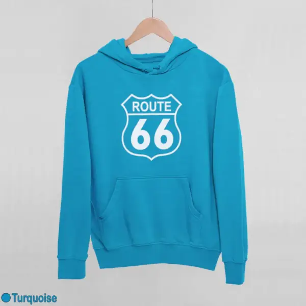 US Route 66 Women's Hoodie - Image 17