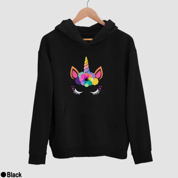 Unicorn Kawaii Men's Hoodie - Image 2
