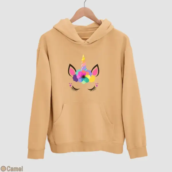 Unicorn Kawaii Men's Hoodie - Image 6