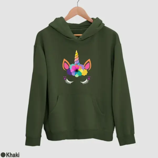 Unicorn Kawaii Men's Hoodie - Image 10