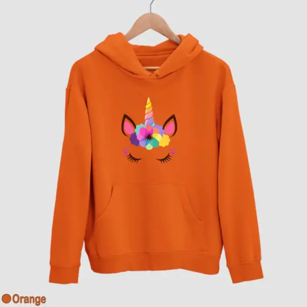 Unicorn Kawaii Men's Hoodie - Image 13
