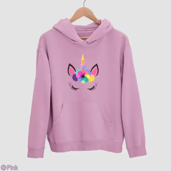 Unicorn Kawaii Men's Hoodie - Image 14