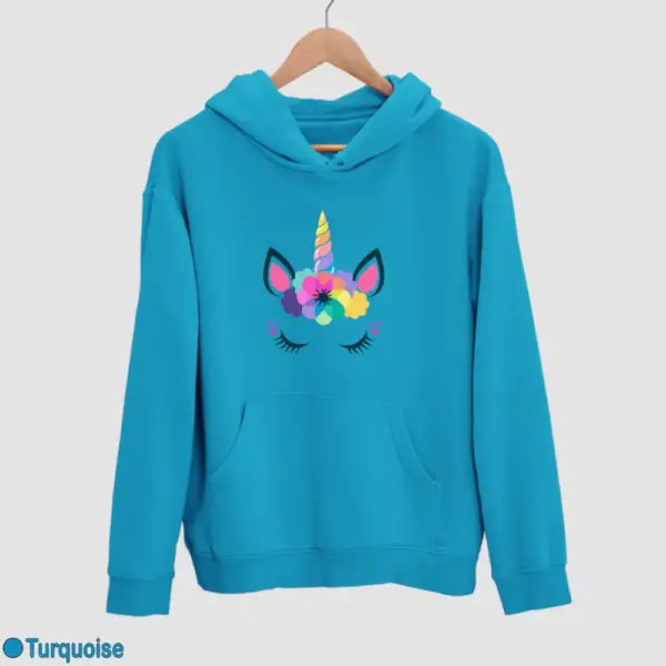 Unicorn Kawaii Men's Hoodie - Image 18