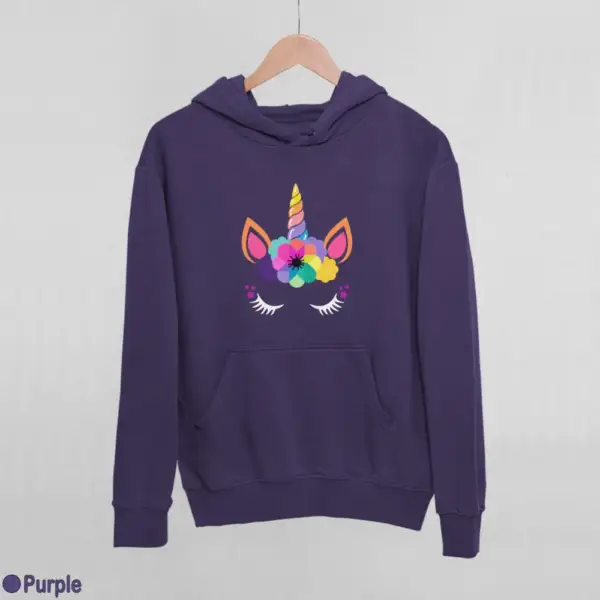 Unicorn Kawaii Women's Hoodie