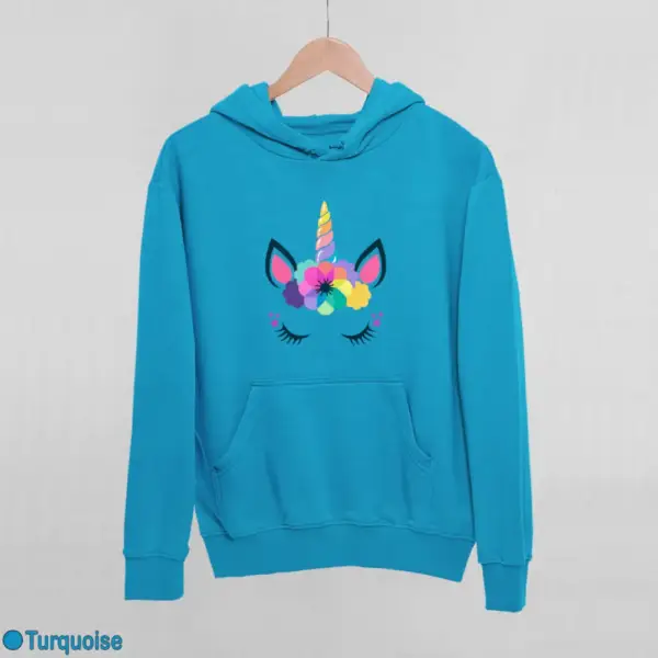 Unicorn Kawaii Women's Hoodie - Image 17
