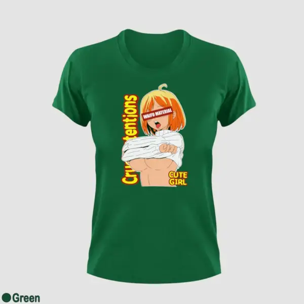 Waifu Material Cute Girl Women's T-Shirt - Image 6