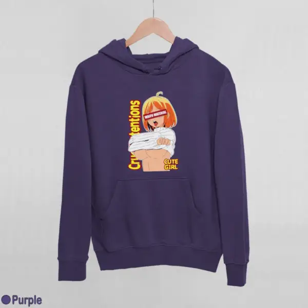 Waifu Material Cute Girl Women's Hoodie - Image 16