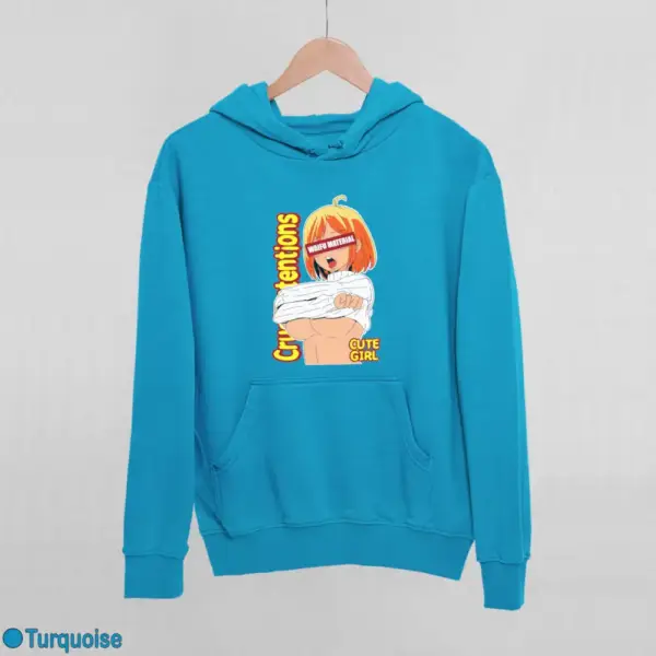 Waifu Material Cute Girl Women's Hoodie - Image 17