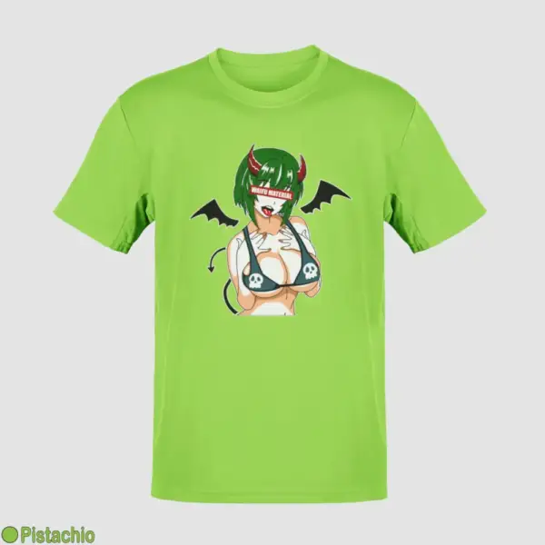 Waifu Material Evil Girl Men's T-Shirt - Image 15