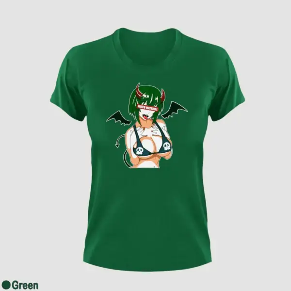 Waifu Material Evil Girl Women's T-Shirt - Image 2