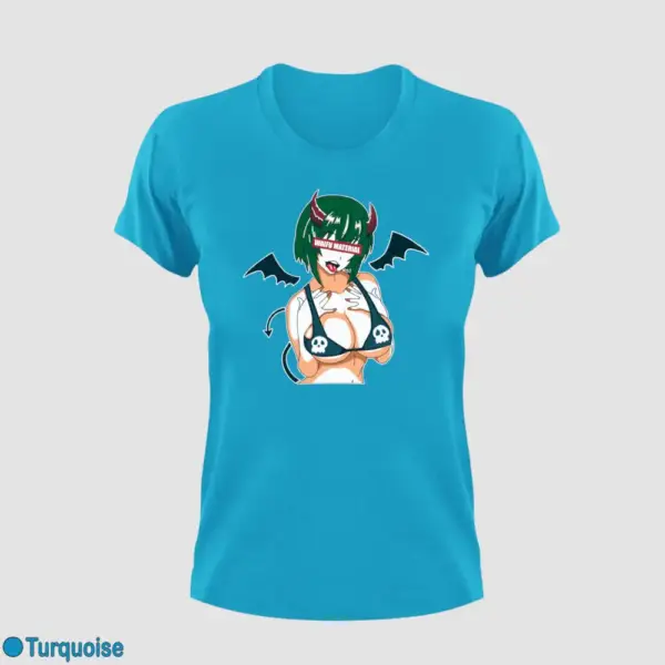 Waifu Material Evil Girl Women's T-Shirt - Image 14