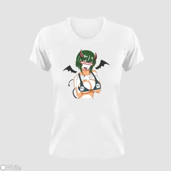 Waifu Material Evil Girl Women's T-Shirt - Image 15