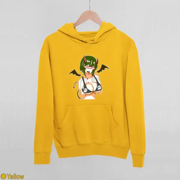 Waifu Material Evil Girl Women's Hoodie