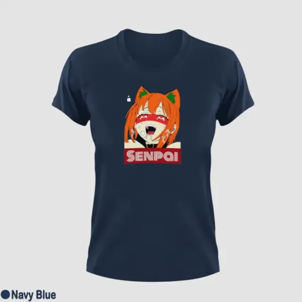 Waifu Material Senpai Girl Women's T-Shirt - Image 2