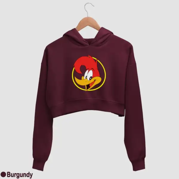 Woody Woodpecker Women's Crop Hoodie - Image 4