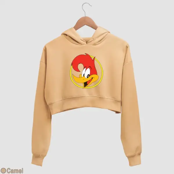 Woody Woodpecker Women's Crop Hoodie - Image 5