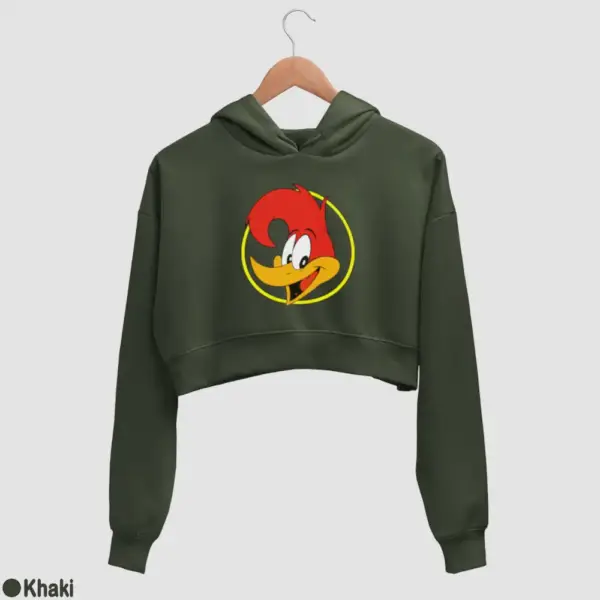 Woody Woodpecker Women's Crop Hoodie - Image 9