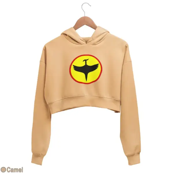 Zagor Logo Women's Crop Hoodie - Image 6