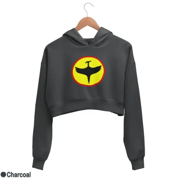 Zagor Logo Women's Crop Hoodie - Image 7