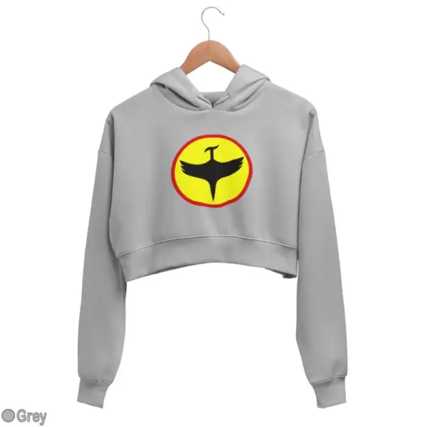 Zagor Logo Women's Crop Hoodie - Image 9