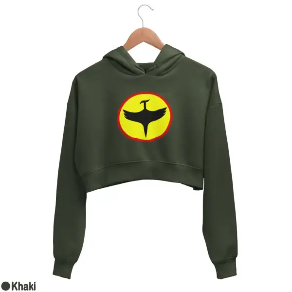 Zagor Logo Women's Crop Hoodie