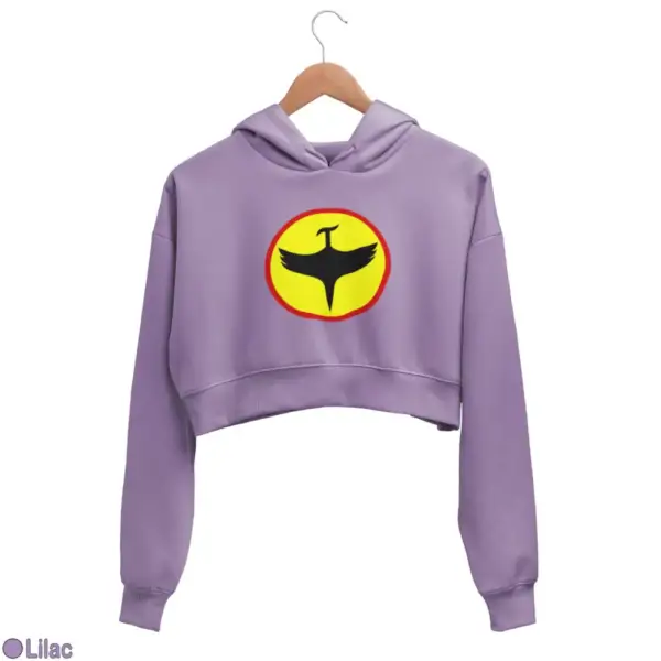 Zagor Logo Women's Crop Hoodie - Image 10
